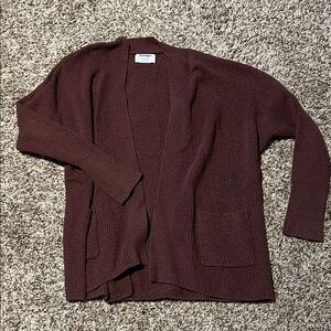 Old Navy Women's Maroon Cardigan